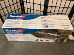 Havahart Live Animal Cage Trap in opened box