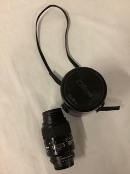 Nikon AF Micro Nikkon 105mm 1:2.8 D Camera Lens with leather case