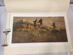 Frank McCarthy limited ed litho signed & #'d 224/1000 "The Warriors" by Greenwich Workshop w/ COA
