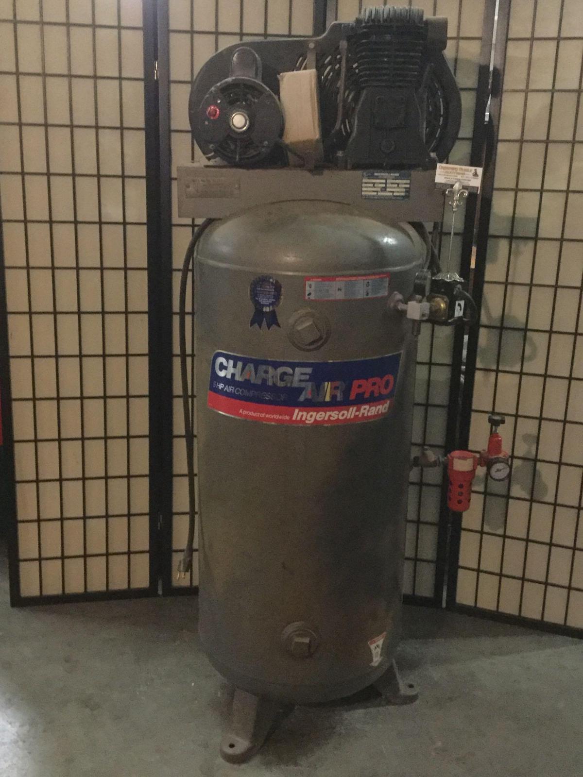 Ingersoll Rand Charge Air Pro 5 HP air compressor - tested and working.