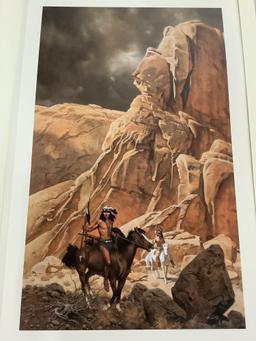 Canyon Lands by Frank McCarthy signed & #'d 776/1250 limited edition print