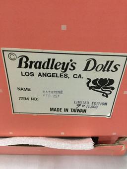 Doll lot; Bradley?s Dolls Bride Kathrine 90/1500 Maryse Nicole 117/1000 2x Gorham Jellybean /
