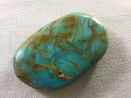 Lot of turquoise stones, largest approx 2x2 inches