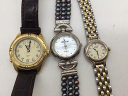 Collection of 3 watches. Timex, Croton, and seiko.