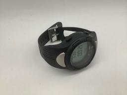 Medline Heart Rate Watch 30m w/box & manual. Tested & working. Approx. 2.75x2.75x3.5 inches.