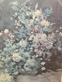 Spring Boquet by Pierre Renoir print, professionally matted and framed