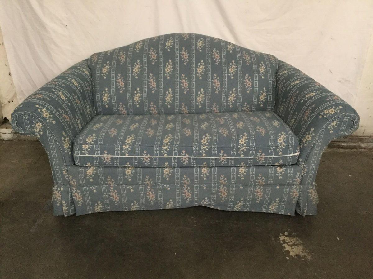 Blue LaZBoy signature II Hideaway couch/loveseat