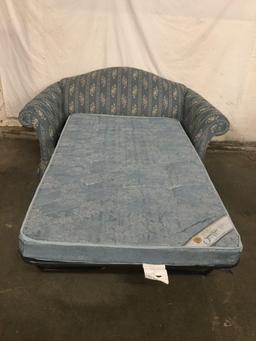 Blue LaZBoy signature II Hideaway couch/loveseat