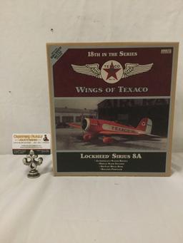 SEALED Wings of Texaco Lockheed Sirius 8A die cast model Plane ERTL