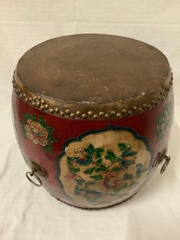 Decorative hand drum home decor piece