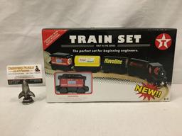 Texaco Wooden collectable Train Set - First in the series - in original box