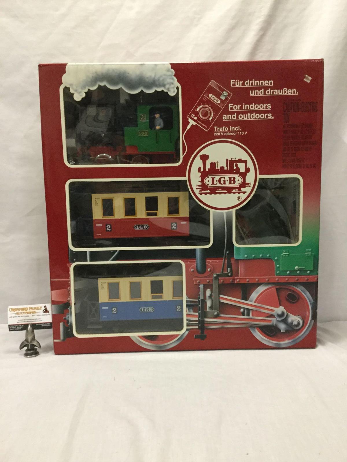 LGB Lehmann-Gross-Bahn;The Big Train - Passenger Train Car Set - 72301, made in Germany, in box