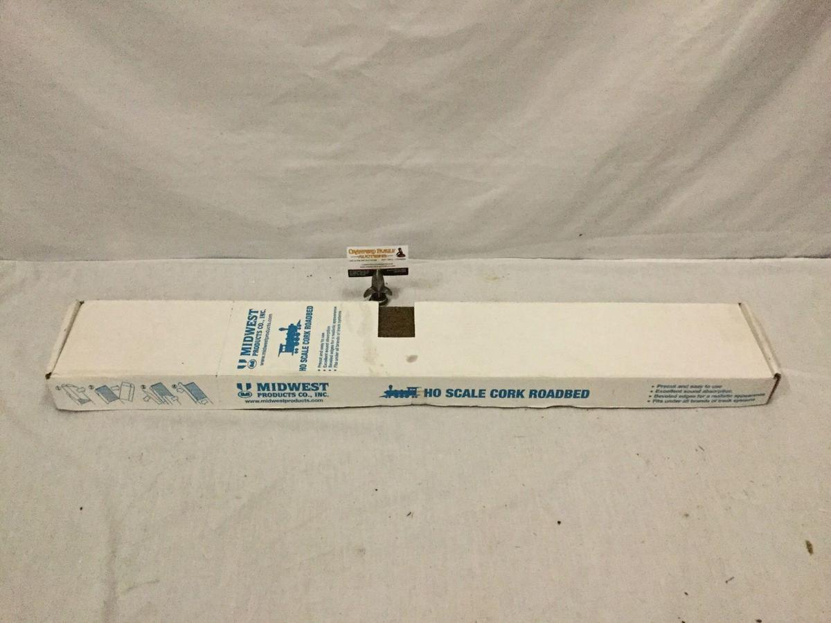 Midwest Products Co. Inc Ho scale cork roadbed model train accessory unused in original box