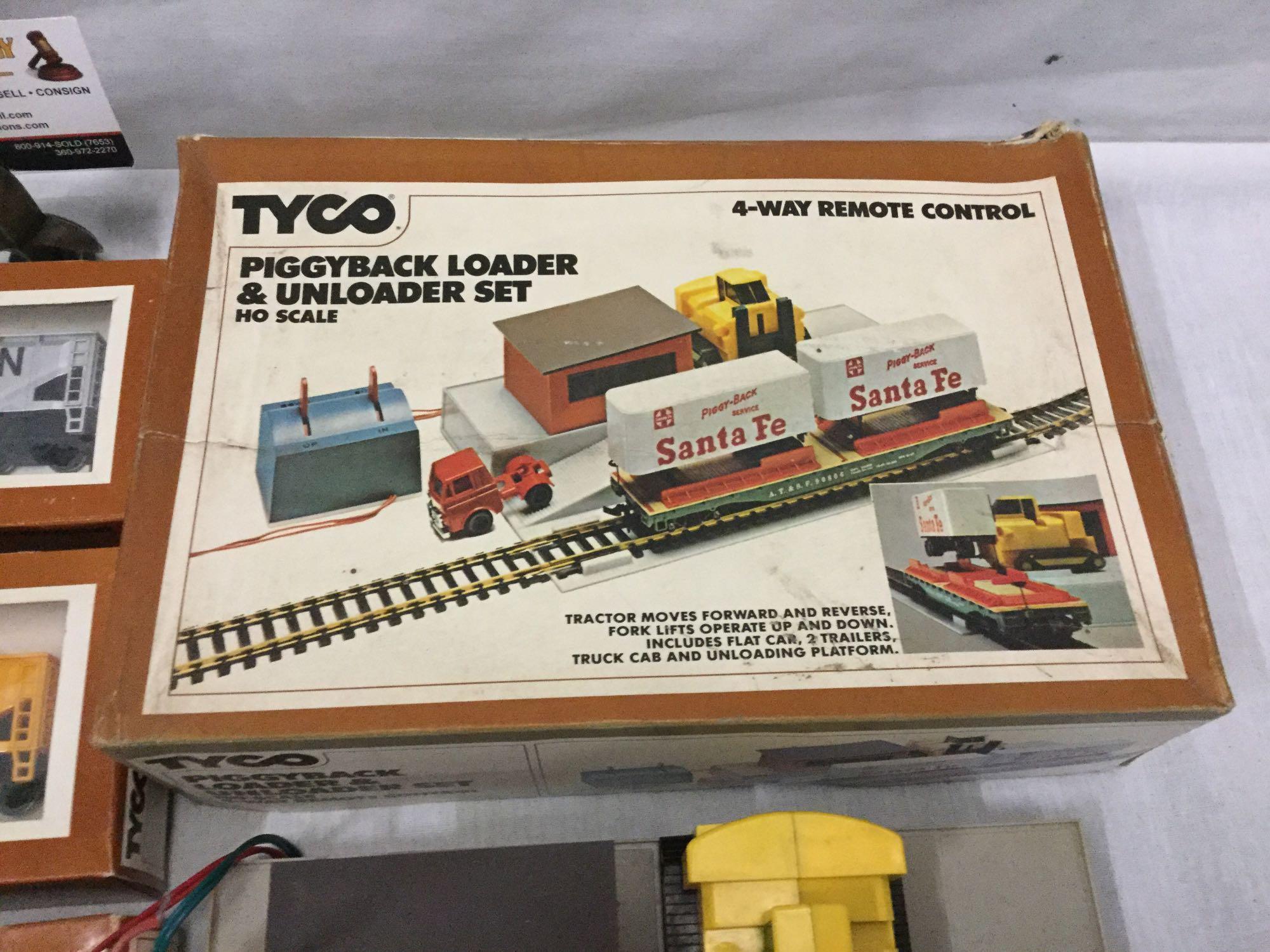 TYCO HO Scale model trains and remote control. 344E Union Pacific Hopper Car and much more