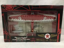 ERTL Texaco Wings of Texaco Texaco Eaglet modified Franklin Utility Glider diecast toy plane in box