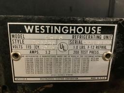 Vintage Westinghouse Home Freezer model no. MFH6, sold as is. See pics.