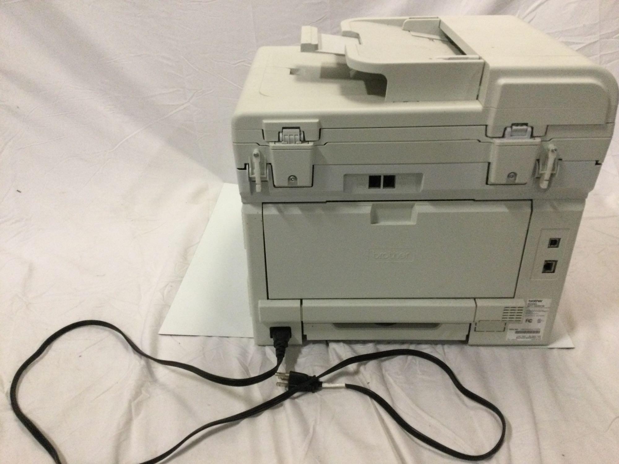 Brother MFC-9320CW wireless printer, fax, copier office machine, tested/powers on, sold as is