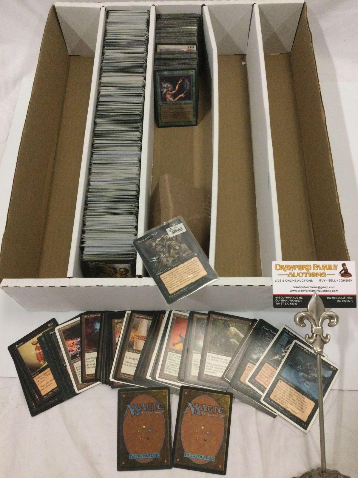 Nice lot of RARE Magic The Gathering collectible gaming cards: 1994 to 1998, various series. Approx