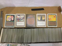 Nice lot of RARE Magic The Gathering collectible gaming cards: revised series. Approx 1300 cards.