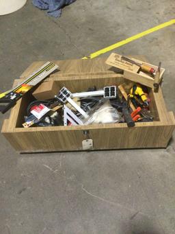 Tool chest full of assorted tools