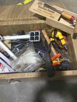 Tool chest full of assorted tools