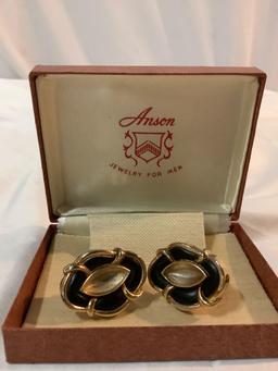 Anson vintage cufflinks w/ box.