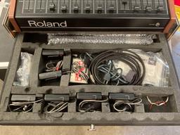 Professional stage audio gear: Roland Stereo 8-Chanel Mixing Amplifier PA-250 (tested/working) on