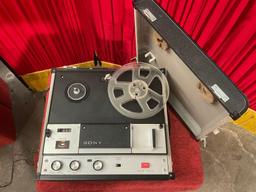 Vintage SONY Sony-o-Matic Tapecoder TC-105 solid state reel-to-reel tape recorder, tested / working