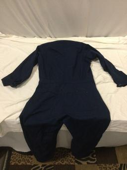 Lajas Industries INC. blue coveralls, size 46L.