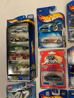 19 sealed die cast car toys; Mattel HOT WHEELS, monster 4 pack, Maidstone - Hoods & more.