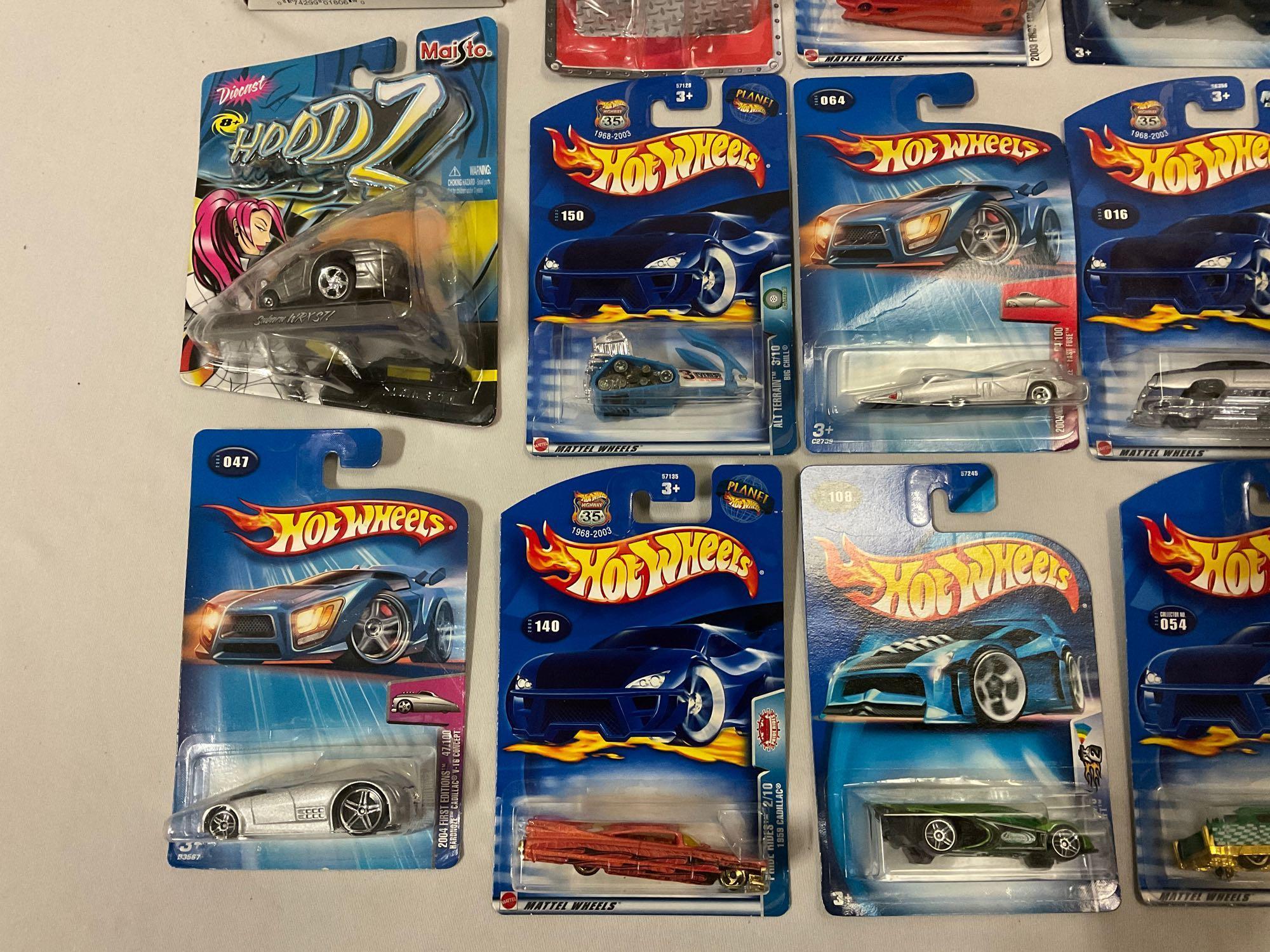 19 sealed die cast car toys; Mattel HOT WHEELS, monster 4 pack, Maidstone - Hoods & more.