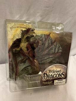 MCFARLANE?S DRAGONS series 2 THE KOMODO DRAGON CLAN DRAGON figure in package