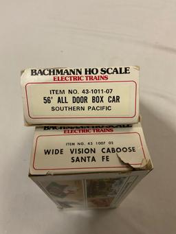 2 pc. lot BACHMANN HO SCALE Electric Trains train set toys in original boxes