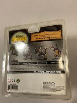 McFarlane Toys MCFARLANE?S DRAGONS The Rise of Man ETERNAL CLAN DRAGON highly detailed figure in