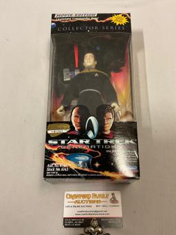 Playmates STAR TREK Generations Collector Series Lieutenant Commander Data numbered doll in sealed