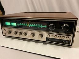 Vintage KENWOOD Stereo Receiver KR-6200, tested & working, approx 16 x 17 x 6 in.