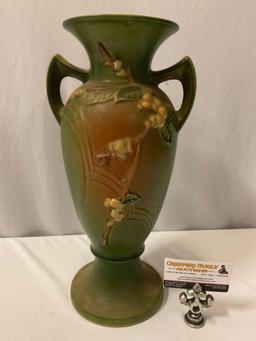 Vintage large ROSEVILLE USA ceramic vase IV - 15 approx 8 x 16 in.