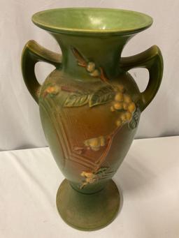 Vintage large ROSEVILLE USA ceramic vase IV - 15 approx 8 x 16 in.