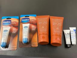 Lot of 6 Moisturizers Vaseline + Big Cloud + CeraVe + Lab Series