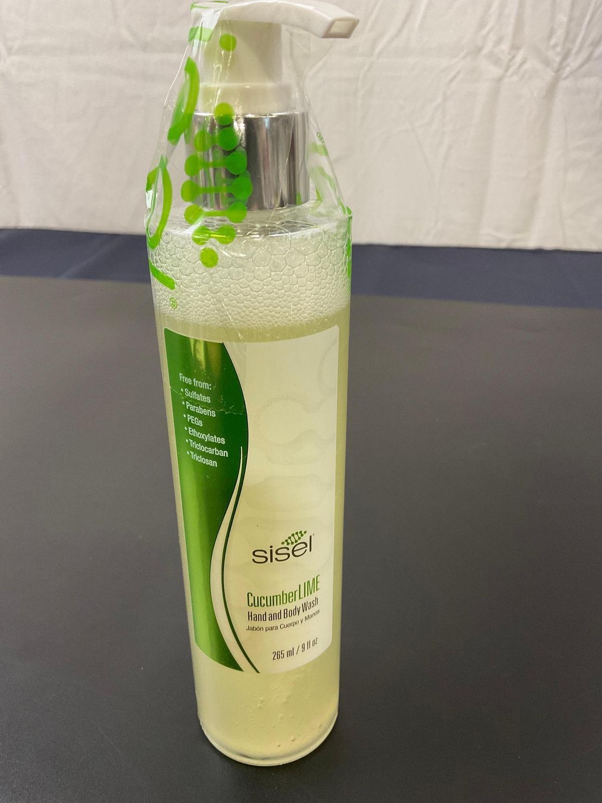 Sisel Cucumber Lime Hand and Body Wash 9 fl oz 265ml