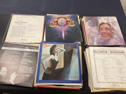 Box of 50+ Vintage LP Vinyl Records