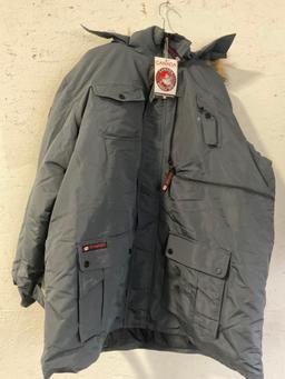 Canada Weathergear 5XL Charcoal Down Jacket