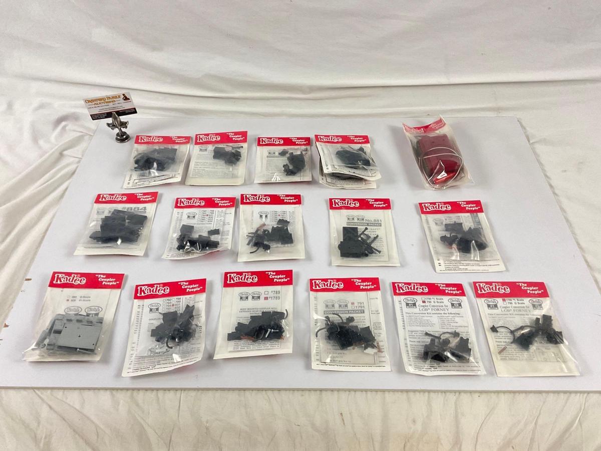 Large collection of NIP Kadee Coupler kits, see description, 17ct