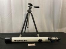 Star-D Japanese Tripod, and Orion Astronomical Telescope
