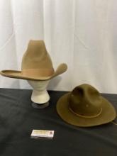 Pair of Woolen Hats, Scoutmaster & JC Penney Marathon Hats
