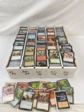 Large un-researched box of approx 6,800 1990's - 2000's Magic The Gathering trading cards