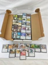 Large un-researched box of approx 2000 1990's-2000's Magic The Gathering trading cards