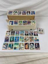 Large lot of un-researched around ~2400 1980's-90's Topps baseballs cards