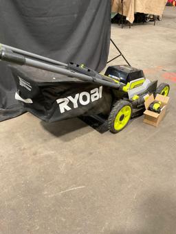 Ryobi Self Propelled Electric 40V HP Brushless Lawn Mower w/ Bag - See pics