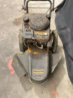POULAN Pro 625 190cc Self Propelling Weed Whacker/ Trimmer - See pics